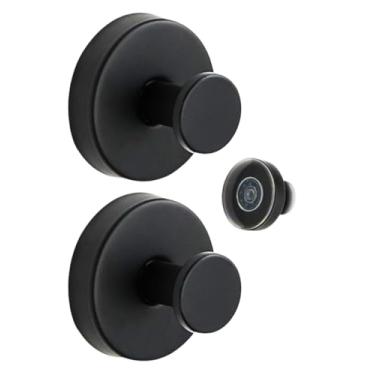 Imagem de Kit 2 Ganchos Multiuso de Aço Inox com Ventosa, Fixação sem Perfuração, Resistente à Corrosão, para Banheiro e Cozinha