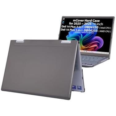 Imagem de mCover Capa compatível apenas com laptop Windows 2025-2026 14 polegadas Dell 14 Plus 2 em 1 DB04250 / DB04255 (Não serve para nenhum outro modelo Dell) - preta