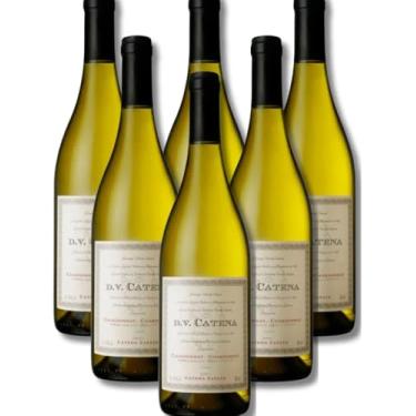 Imagem de Catena Zapata DV Catena Chardonnay, Kit 6 Garrafas, Vinho Argentino, Vidro, 30cm Altura, Armazenamento Horizontal
