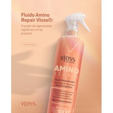 Imagem de Amino Repair Uso Obrigatório 300ml Prot. Térmico e Finalizador para Cabelos Danificados por Química
