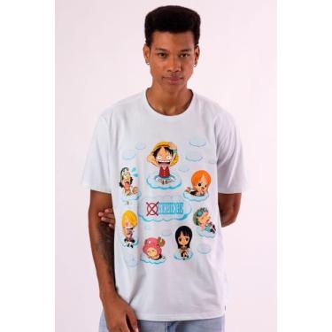Imagem de Camiseta One Piece Skypiea - Piticas, 12, Azul, Menino