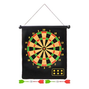 Imagem de Placa de dardo magnético para crianças, Board Dart Board,Jogo de festa ao ar livre interno - Placa de dardo magnético para crianças adultos, estocando brinquedos, jogos de tabuleiro Dartboard