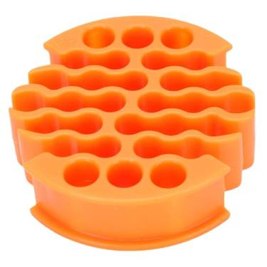 Imagem de HEEPDD Organizador de Cabos de Rede, Ferramenta de Gerenciamento de Cabos de Arranjo de Fios para CAT 5 CAT 5E 6 Com 30 Furos 7 Linhas Combinações Variáveis ​​Material de PC Bordas (Fio CAT5)