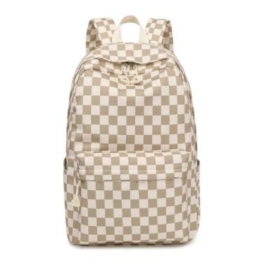 Imagem de Mochila escolar Bluboon Butterfly para meninas adolescentes e mulheres