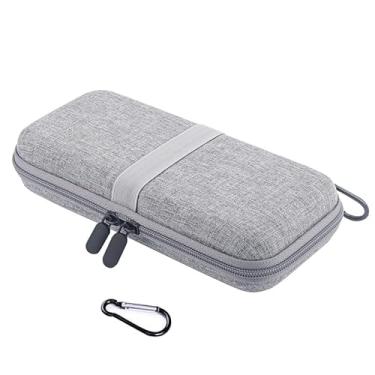 Imagem de XBERSTAR Capa para calculadoras compatível com TI-84 PLUS CE Calculadora rígida EVA à prova de choque caixa protetora suporte de armazenamento (cinza)