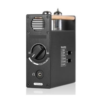 Imagem de T3 Plus Mini 6A2 tubo de vácuo MM/MC Phono pré-amplificador para toca-discos HiFi estéreo amplificador de fone de ouvido
