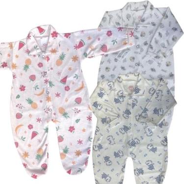 Imagem de 3 Macacão Recém Nascido Conforto e Estilo o Presente Ideal - Jolen Bab