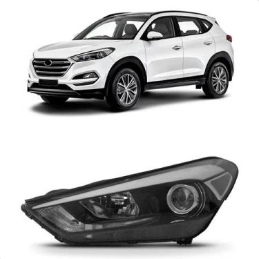 Imagem de Farol Tucson 2017 2018 2019 2020 21 2022 S/ Led C/ Projetor - São Paul