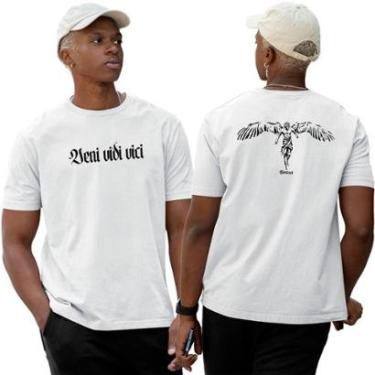 Imagem de Camiseta Basica Algodão‎ Street Veni Vidi Vici Abstract-Unissex
