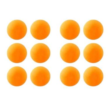 Imagem de Kit Com 12 Bolas Bolinhas De Ping Pong Tenis de Mesa Branca - R.Tijuca