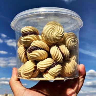 Imagem de Biscoito de Nata Recheada com Goiabada 400g - Santa Maria