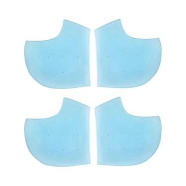 Imagem de Protetores De Calcanhar De Silicone Em Gel, Almofadas Grossas Para Alí