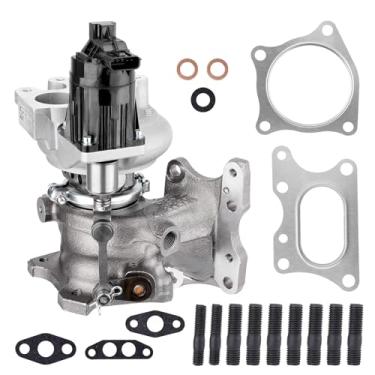 Imagem de TD025L4B Kit completo de turbocompressor turbo com atuador e junta compatível com Honda Civic 2016-2021 L4 1,5L, carregador turbo Repalce # 49373-07012, 49373-07013