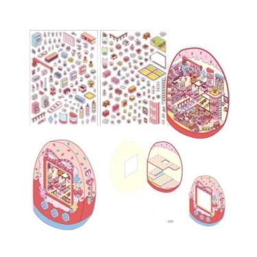 Imagem de Adesivos De Cena Miniatura 3D Kawaii, Brinquedos DIY, Jogos, Scrapbook