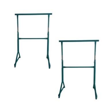 Imagem de Kit 2 Cavaletes de Ferro de Alta Qualidade com Regulagem - CAVALETES N