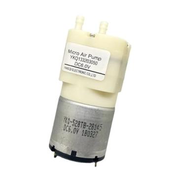 Imagem de Bomba de ar eletrônica DC 5V 6V 32mm 528 5L/min bomba de diafragma a vácuo grande fluxo 20Kpa inflador DIY aquário