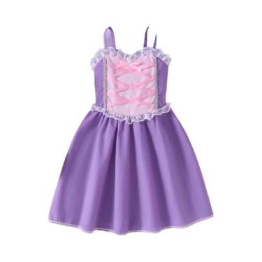 Imagem de Vestidos De Moda Para Meninas De 2 a 10 Anos, Vestidos Casuais Brancos