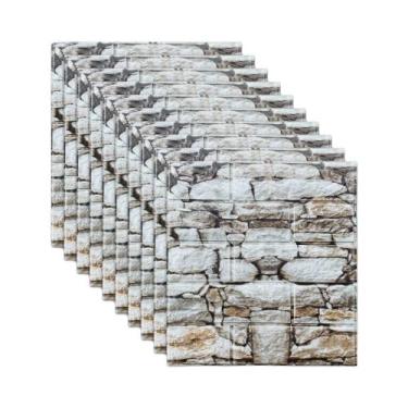 Imagem de Adesivos De Parede 3D Autoadesivos 25 Peças Decoração Para Casa Sala D