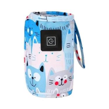 Imagem de Aquecedor Portátil USB Para Leite E Água, Bolsa Térmica Para Carrinho 