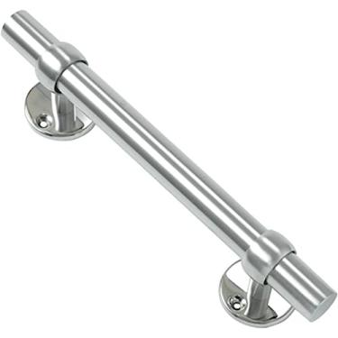 Imagem de BAZAC Puxador de porta de celeiro, peças sobressalentes de aço inoxidável, porta de correr, galpões, barra de aderência, acessórios de hardware, 300 mm