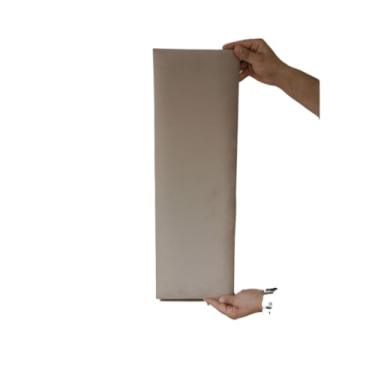 Imagem de Kit 10 Cabeceiras de Cama Estofadas 60x20 cm Modular Autocolante para Cama Casal King(BEGE)