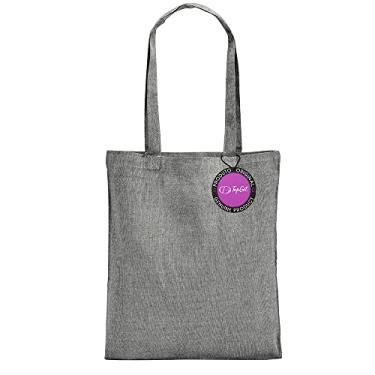 Imagem de Sacola Ecobag em Algodão Reciclado 37x41cm Lérida TopGet (Preto)