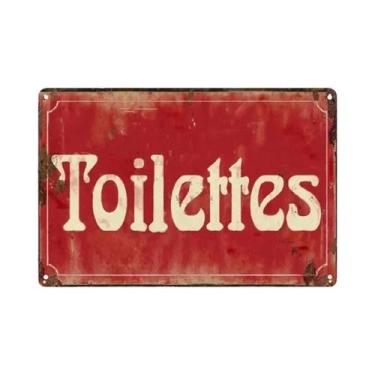 Imagem de Placa De Metal Vintage Retrô Engraçada Para Decoração De Parede De Bar