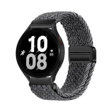 Imagem de Pulseira Magnética De Nylon De 20mm 22mm Para Samsung Galaxy Watch 7/6
