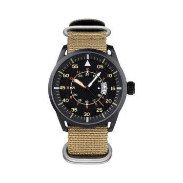 Imagem de Relógio Esportivo Masculino À Prova d'Água 50m Com Mostrador Grande Lu