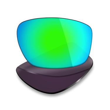 Imagem de Mryok Lentes de reposição para Oakley Siphon OO9429 - Opções, Polarizado - Verde esmeralda, One Size