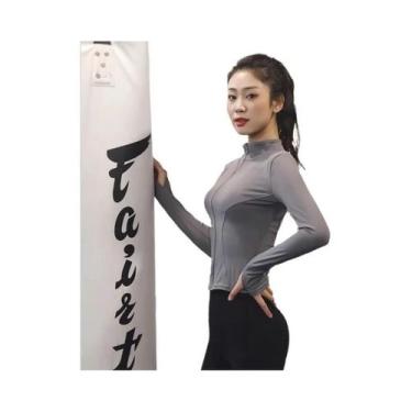Imagem de Jaqueta De Yoga Feminina Slim Fit De Secagem Rápida E Alta Elasticidad