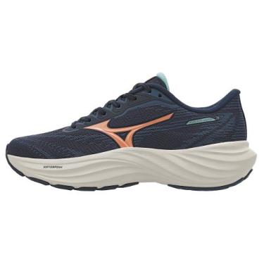 Imagem de Tênis de Corrida Mizuno Goya 3 Feminino, Azul, 40