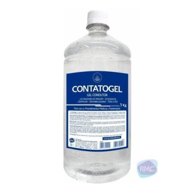 Imagem de Contato Gel - Frasco 1 Kg Incolor - Gel Condutor Ultrassom Gel - RMC