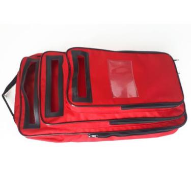 Imagem de Porta Sacolas De 3 Medidas 3 Em 1 Supermercado Resistente - NoBrand, V