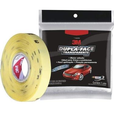 Imagem de Fita Dupla Face 3M Automotiva 5369T Transparente 6MM X 20M