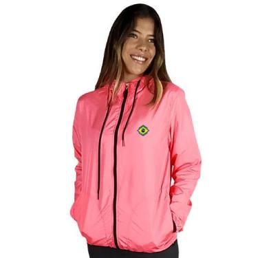 Imagem de Jaqueta Corta Vento Light Feminino Rosa WSS Brasil, Rosa, G