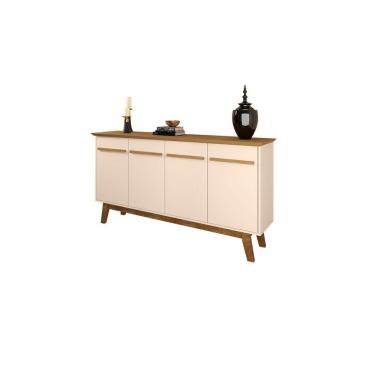 Imagem de Aparador Buffet Opala Cinamomo Off White - Bechara Móveis