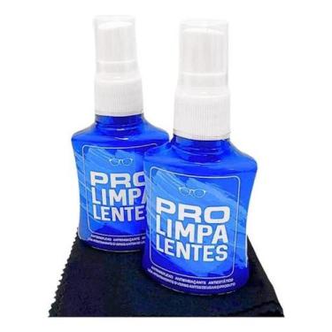 Imagem de Kit Limpeza Óculos 02 Limpa Lentes + 3 Flanelas Microfibra - Ghc Acess