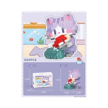 Imagem de Blocos De Montar Gigantes Panda Flor, Maneki Neko, Diário, Brinquedos 