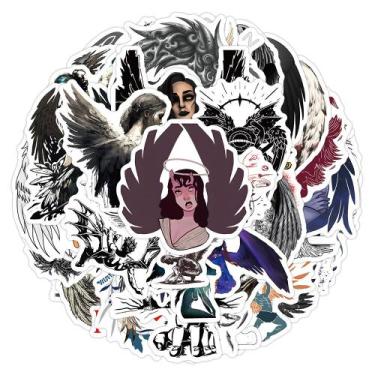 Imagem de Adesivos Morganas Waterproof Vinyl Anime 50 unidades/lote 5-7 cm - yiw