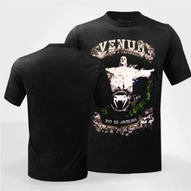 Imagem de Camiseta Venum Corcovado Vintage - Unissex-Masculino