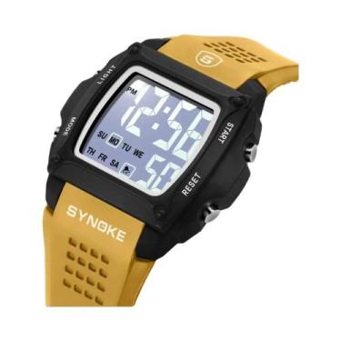 Imagem de Relógio Digital Esportivo Militar Masculino, Cronógrafo Luminoso, À Pr