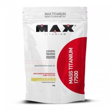 Imagem de Mass Titanium 17500 3kg - Leite Condensado - Max Titanium