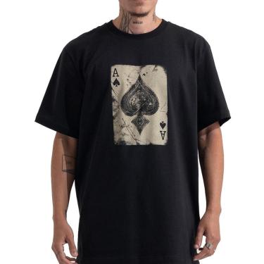 Imagem de Camiseta MCD Aviamentação As De Espada SM26 Masculina-Masculino