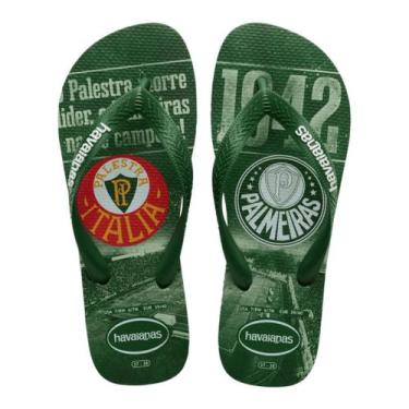 Imagem de Chinelo Havaianas Original Top Times Palmeiras, Verde, Verde, 45/46
