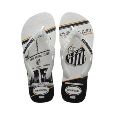 Imagem de Chinelo Havaianas Original Top Times Santos, BRANCO/BRANCO, 45/46