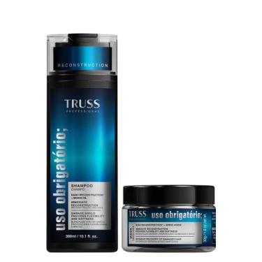 Imagem de Truss uso obrigatório kit shampoo e uso obrigatório miniatura máscara 