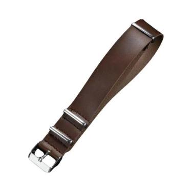 Imagem de Pulseira De Relógio Unissex Em Couro Macio 18mm 20mm 22mm 24mm Pulseir
