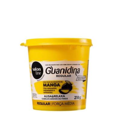 Imagem de Alisante Salon Line Guanidina Manga Regular 218g