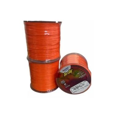 Imagem de Linha de Pesca ARATY BEST CAST 1/4 LB 100G 0,40 Laranja